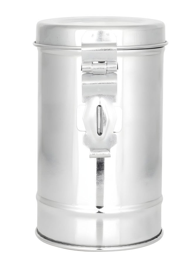 Standify Money Box, Stainless Steel, Home & Office, Steel, 1500-ML, 12.5x15x12.5 cm, Classic Style, 384g, Set of 2 - Image 3